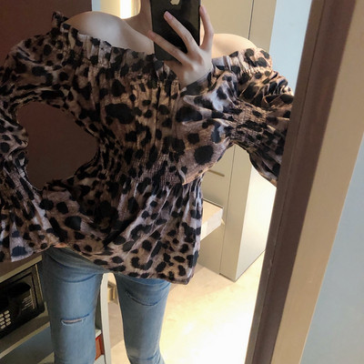 Stílusos női ing csupasz váll