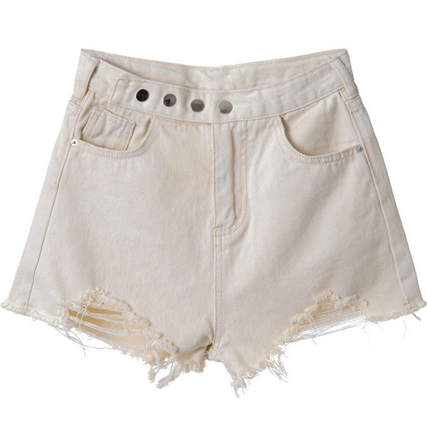 Pantaloni scurti moderni de dama in doua culori