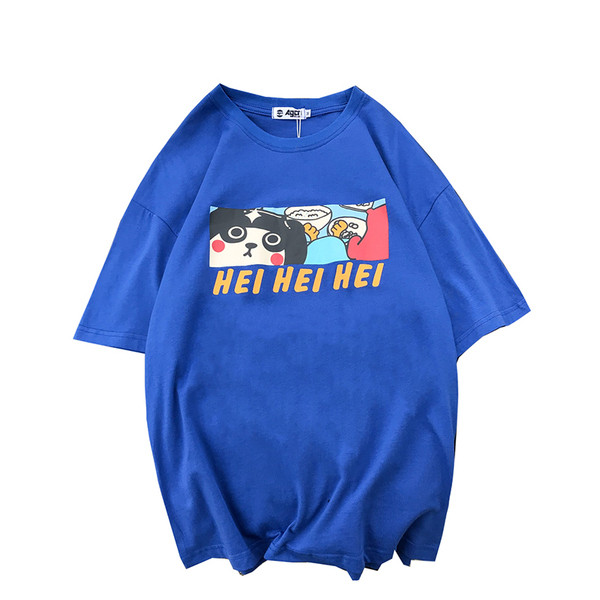 Мъжка ежедневна тениска с апликация-три цвята