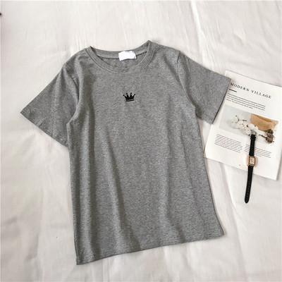 Ежедневна дамска тениска в няколко  цвята 