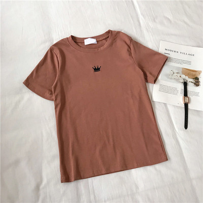 Ежедневна дамска тениска в няколко  цвята 