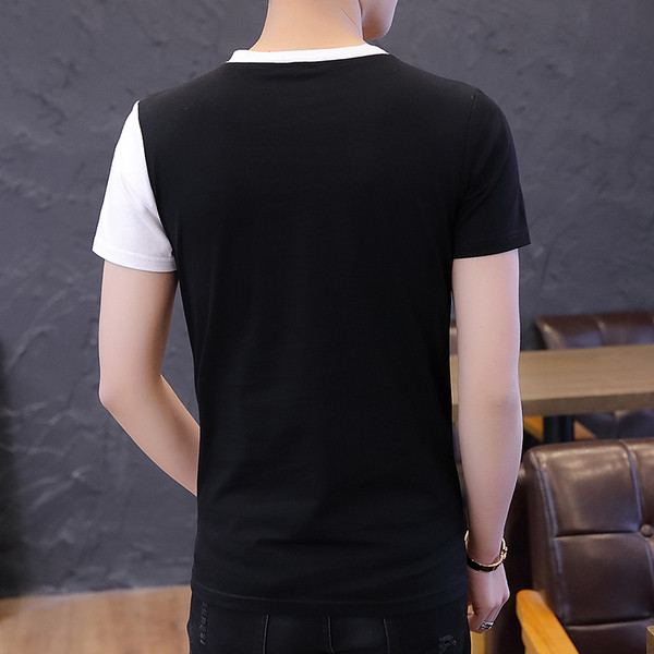 Актуална мъжка тениска с джоб в три цвята