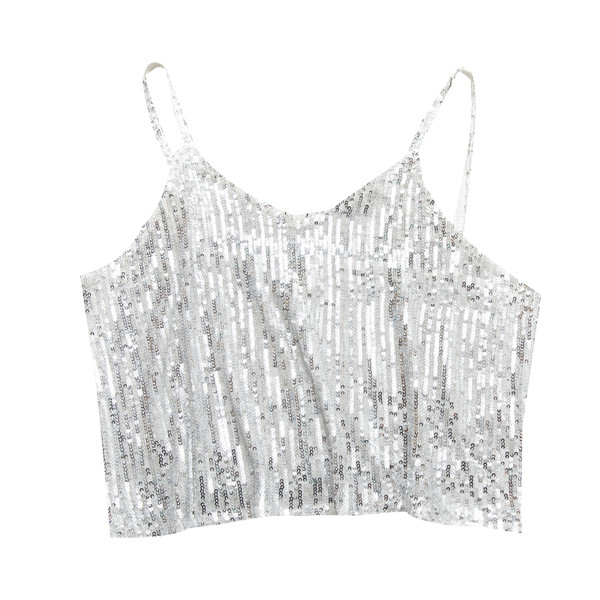 Стилен дамски потник с пайети в два цвята