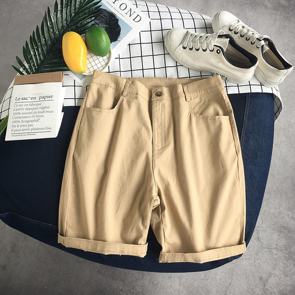 Модерни мъжки панталони с джобове-три цвята 