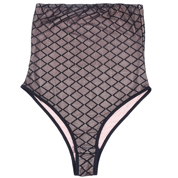 Модерно дамско боди тип бюстие в черен цвят