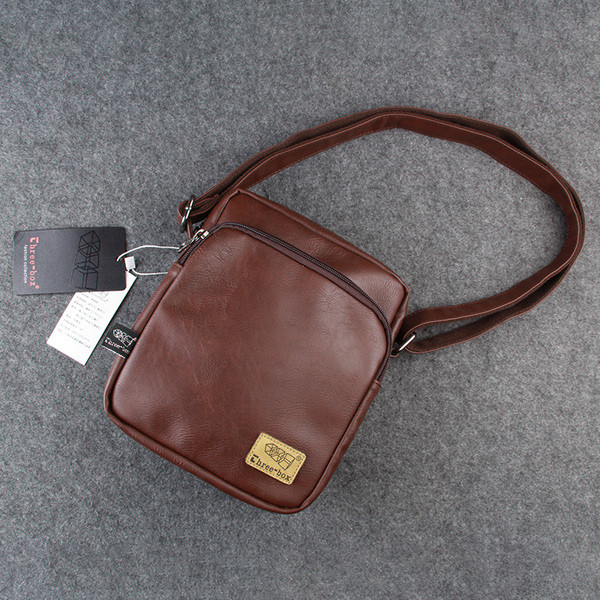 Geanta barbateasca in trei culori cu maner lung