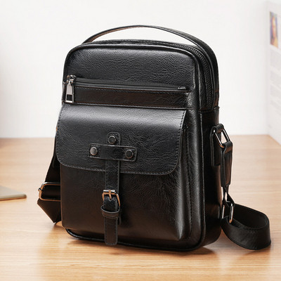 Geanta pentru barbati la zi cu buzunar exterior