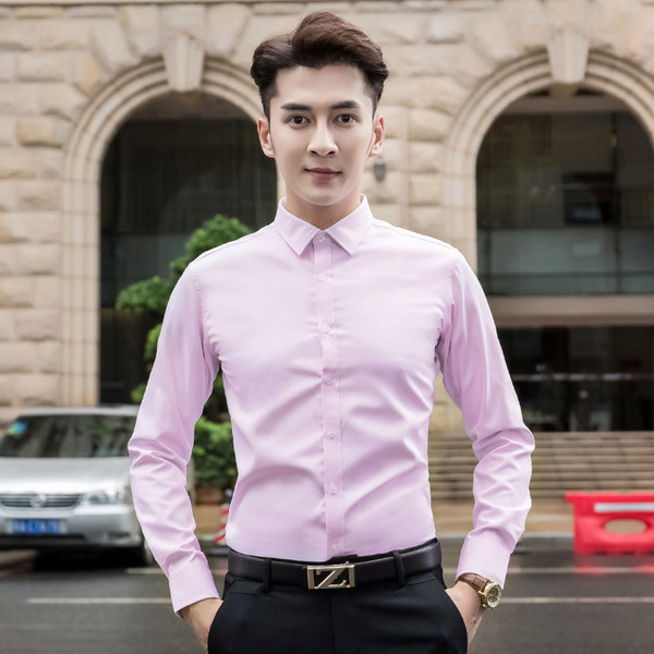 Cămașă bărbătească stilată cu guler în mai multe culori