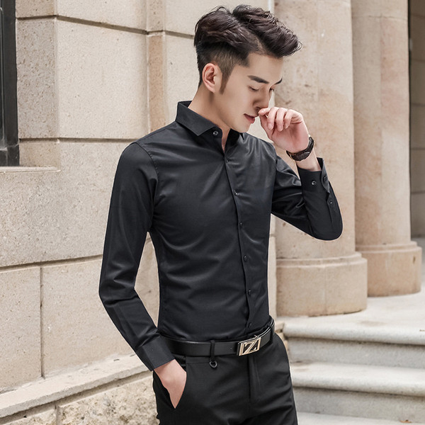 Cămașă elegantă pentru bărbați în șase culori