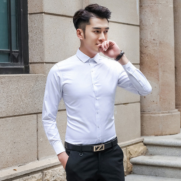 Cămașă elegantă pentru bărbați în șase culori