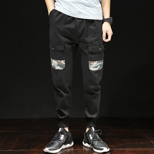 Model nou de pantaloni eleganti pentru barbati cu buzunare