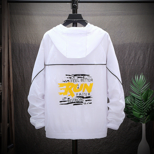 Jachetă modernă pentru bărbați în mai multe culori cu inscripții