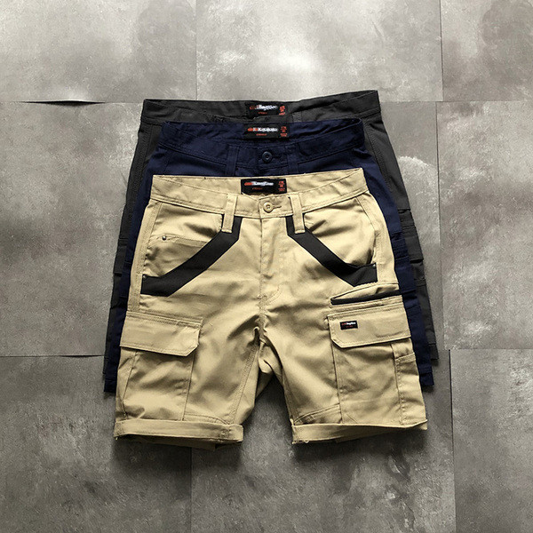 Pantaloni scurți casual pentru bărbați cu buzunare în două culori