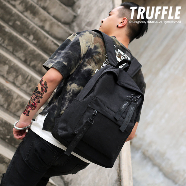 Rucsac sport pentru bărbați cu buzunar exterior