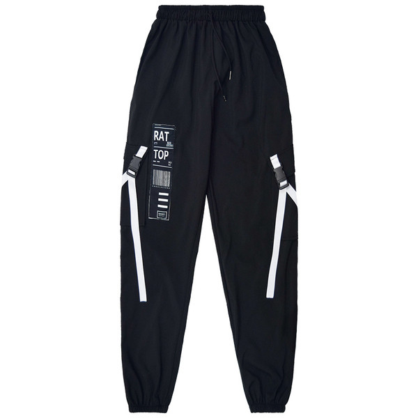 Pantaloni sport și casual pentru bărbați în alb și negru