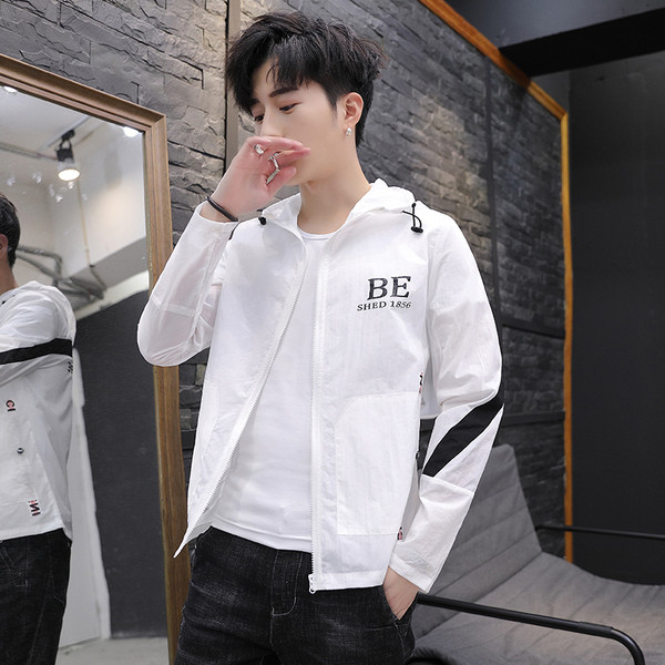 Jachetă modernă de primăvară pentru bărbați în mai multe culori