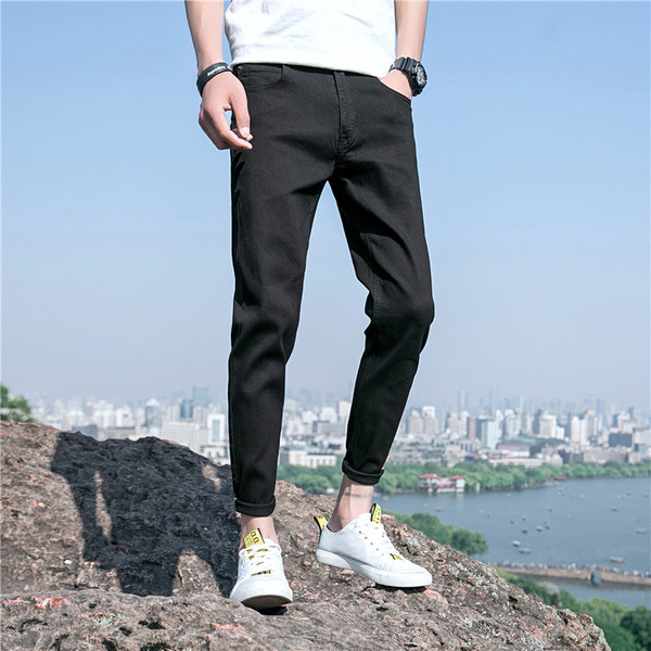 Blugi casual barbati model uni in doua culori