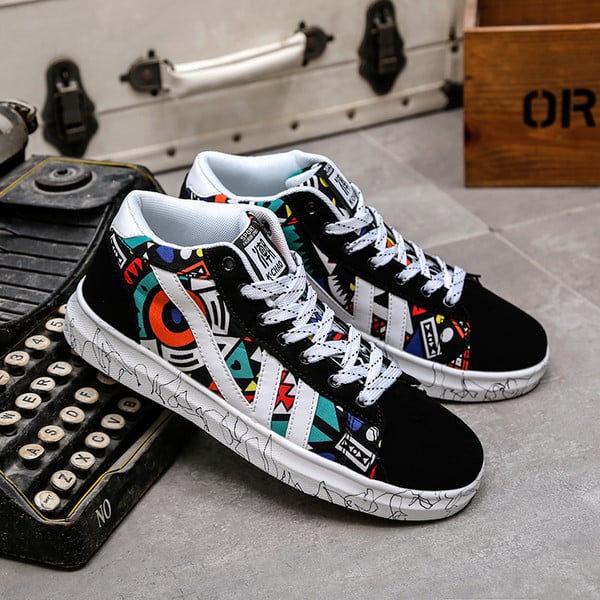 Tenisi sport barbati actuali cu cravate in doua culori