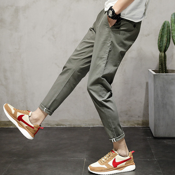 Pantaloni lungi barbatesti la moda in mai multe culori