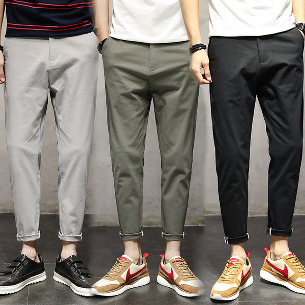 Pantaloni lungi barbatesti la moda in mai multe culori