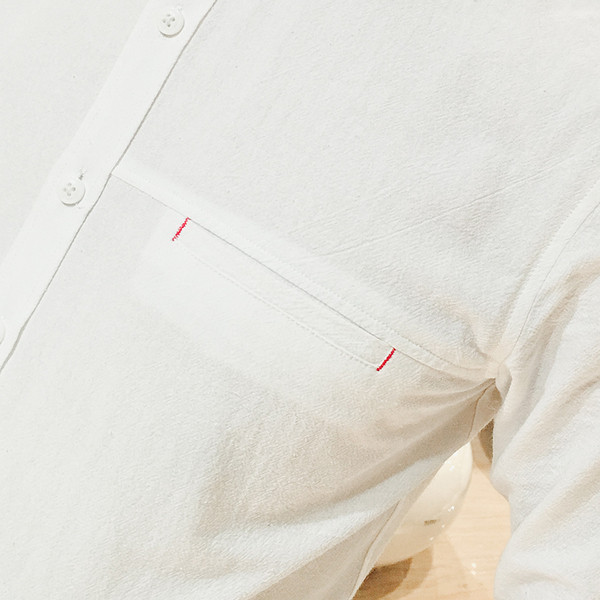 Cămașă elegantă pentru bărbați cu nasturi în trei culori