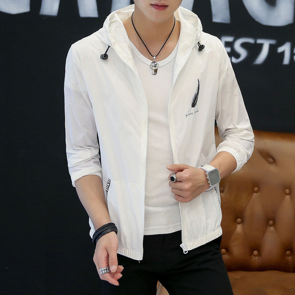 Jachetă modernă pentru bărbați cu aplicație în mai multe culori