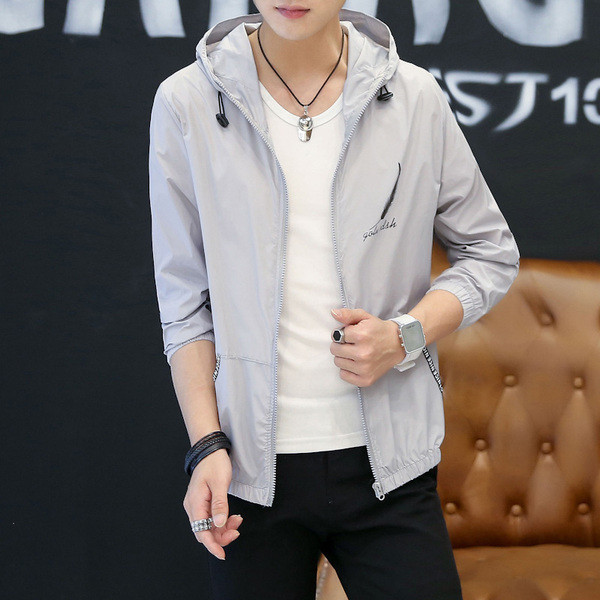 Jachetă modernă pentru bărbați cu aplicație în mai multe culori