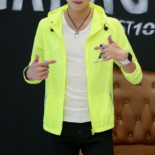 Jachetă modernă pentru bărbați cu aplicație în mai multe culori