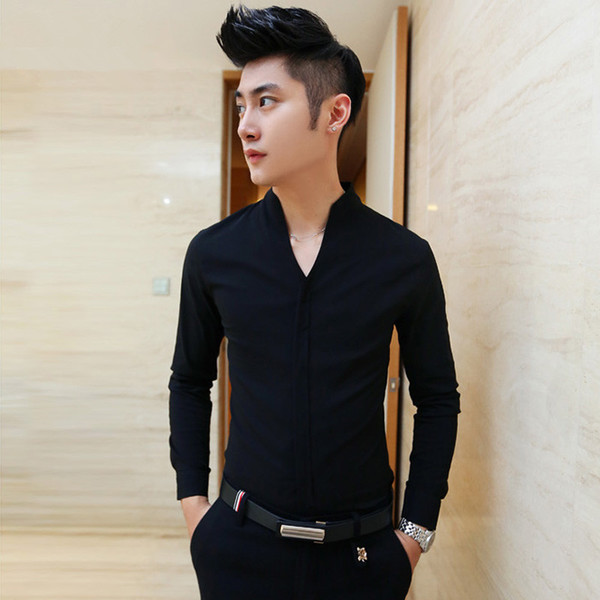 Cămașă elegantă pentru bărbați în cinci culori