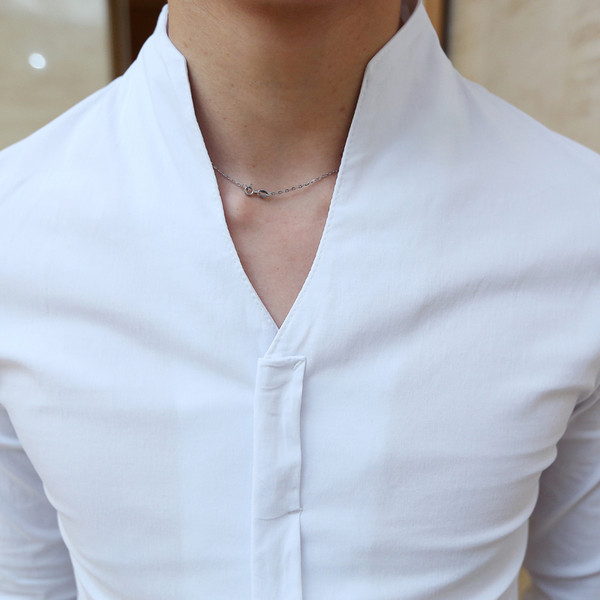 Cămașă elegantă pentru bărbați în cinci culori