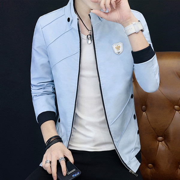 Jachetă modernă de primăvară pentru bărbați în mai multe culori