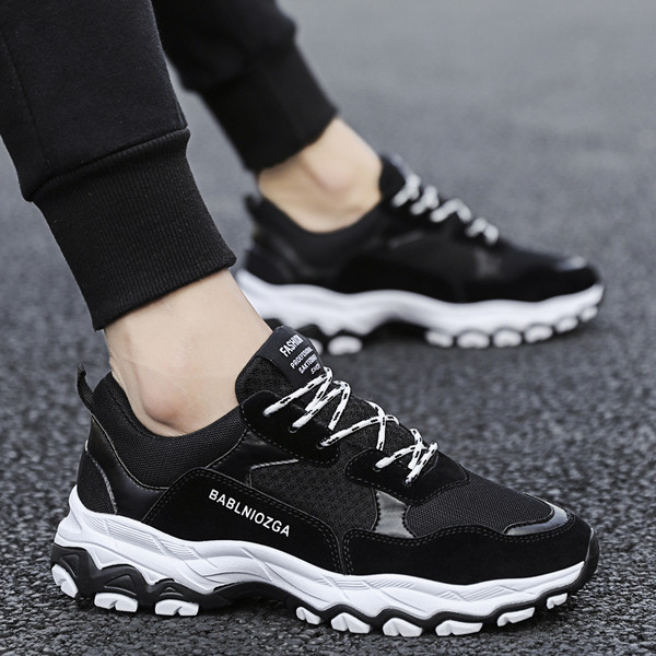 Adidasi de actualitate pentru barbati cu talpa inalta in trei culori