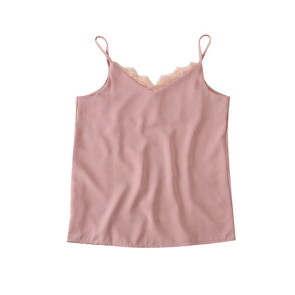 Actual maiou de damă cu bretele subțiri în mai multe culori