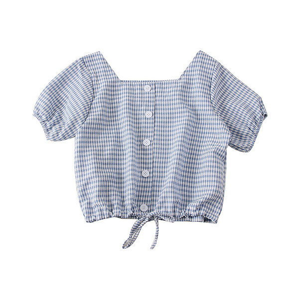 Bluza de dama in dungi cu nasturi in mai multe culori