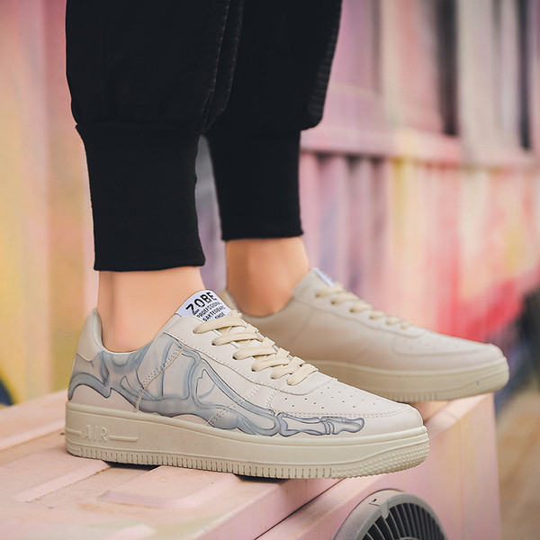 Tenisi casual barbatesti din piele ecologica in mai multe culori