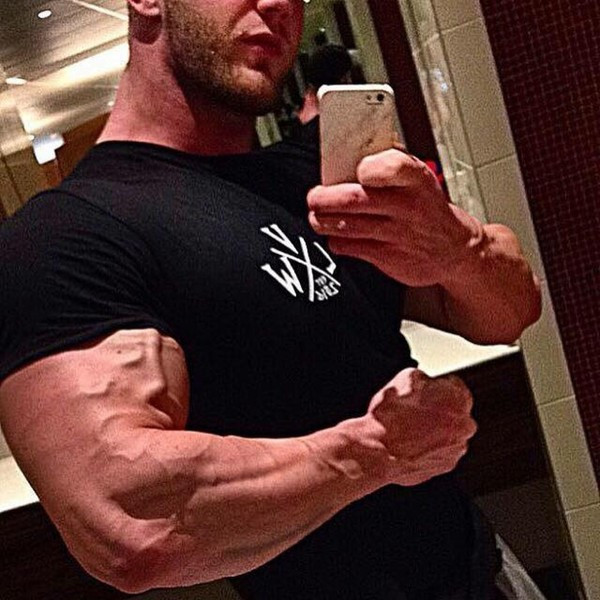 Modern férfi póló két színben