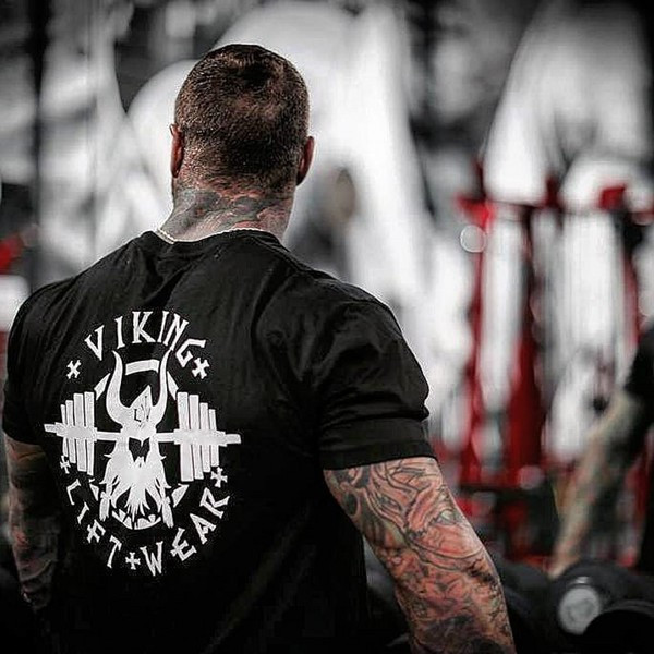 Modern férfi póló két színben