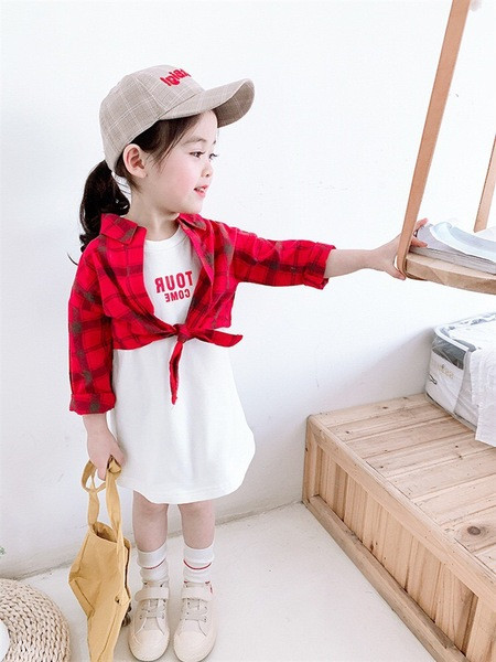 Modern gyerek kockás ing lányoknak többféle színben