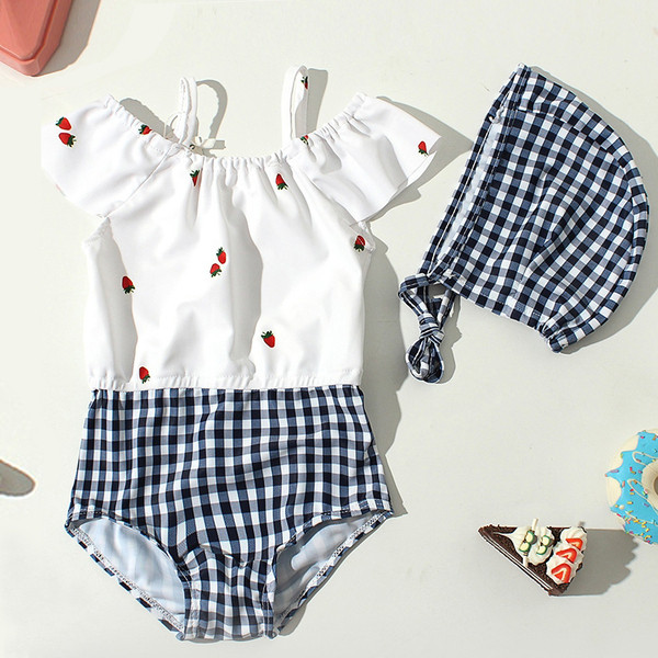 Gyermek fürdőruha lányoknak két színben