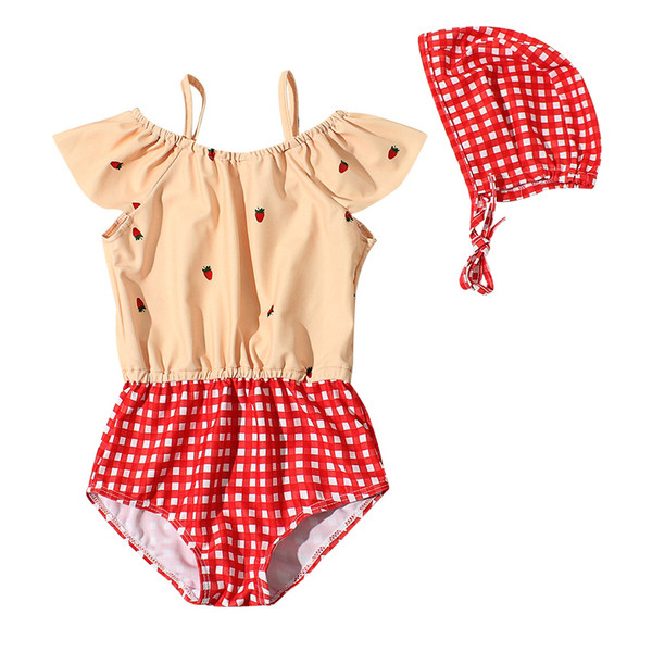 Gyermek fürdőruha lányoknak két színben