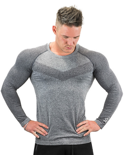 Bluză sport-casual pentru bărbați în gri