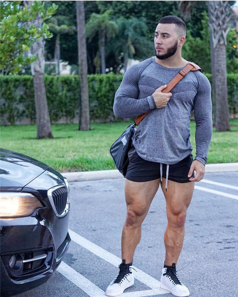 Bluză sport-casual pentru bărbați în gri