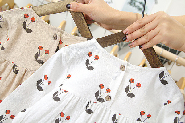 Modern gyerekruha lányoknak széles modell két színben