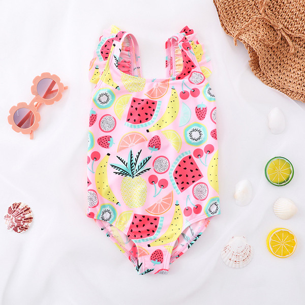 Stílusos rózsaszín fürdőruha