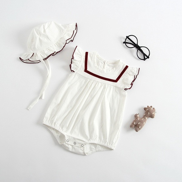 Modern gyerek test lányoknak fehér és rózsaszín színben