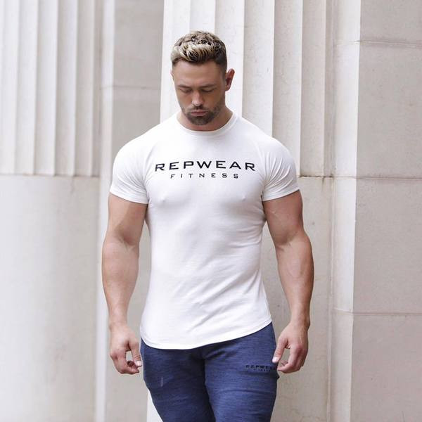 Alkalmi férfi póló három színben felirattal