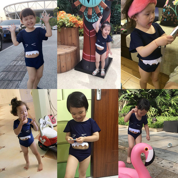 Gyermek fürdőruha két színben