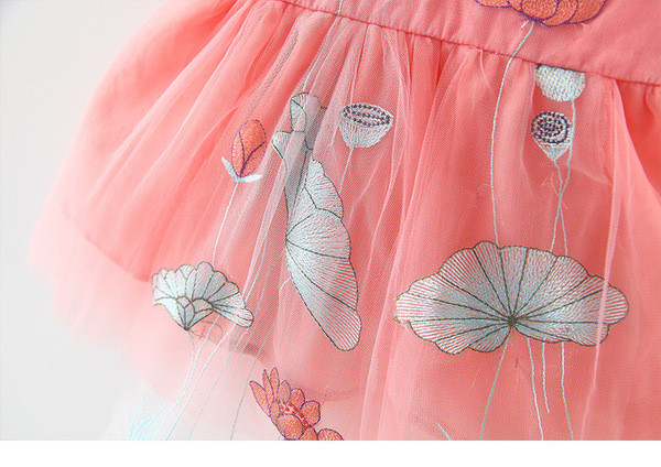 Modern gyerekruha három színben virágos motívumokkal