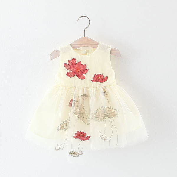 Modern gyerekruha három színben virágos motívumokkal