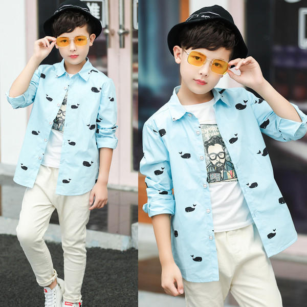 Modern gyereking fiúknak hosszú ujjal, két színben